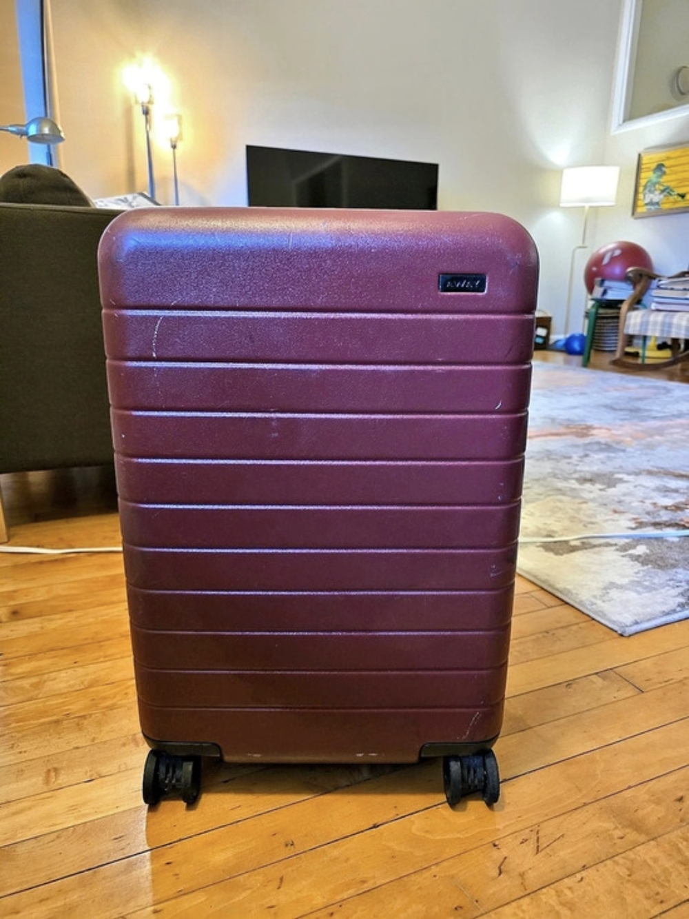 AWAY Bigger Carry-On Burgundy